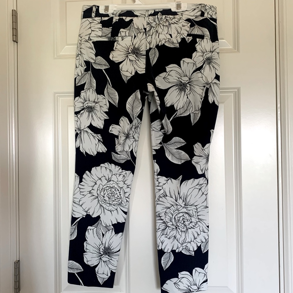 Banana Republic Sloan Printed Dress Pants